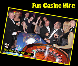 Corporate Event Fun Casino Hire - Blackjack Fun Casino