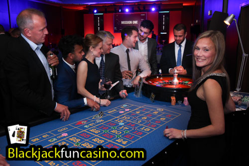Fun at the roulette table