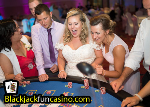 Image showing fun at a wedding Fun Casino